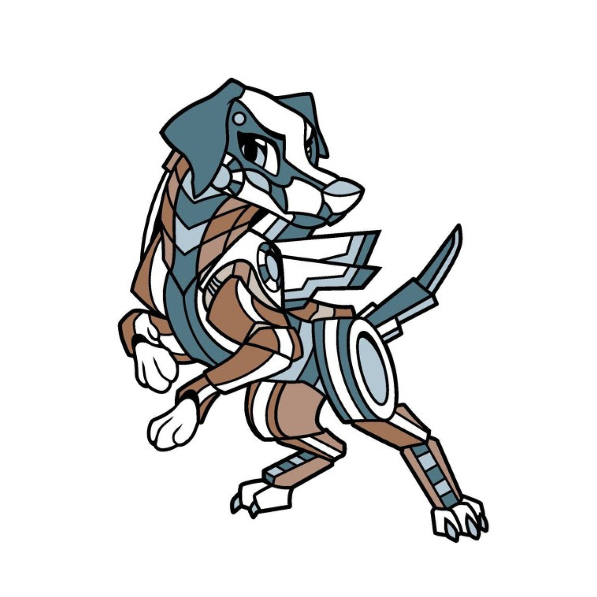 Cyberdog Unit 13 Enamel Pin