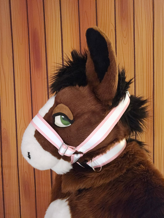 Pink w- White Stripe Nylon Items