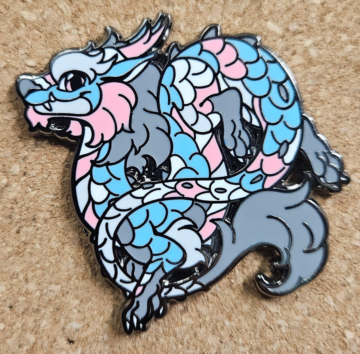 Pride Dragon Enamel Pin