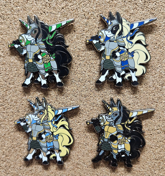Centaur Lancer Enamel Pin