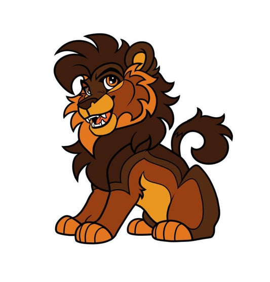 Ruff Lionized Enamel Pin