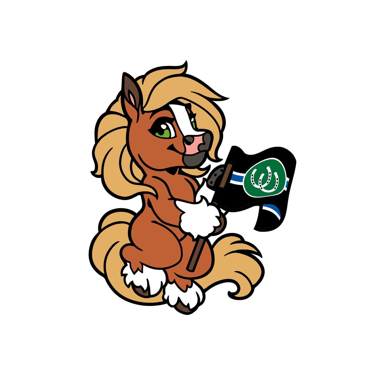 Pony Pride Horse Enamel Pin