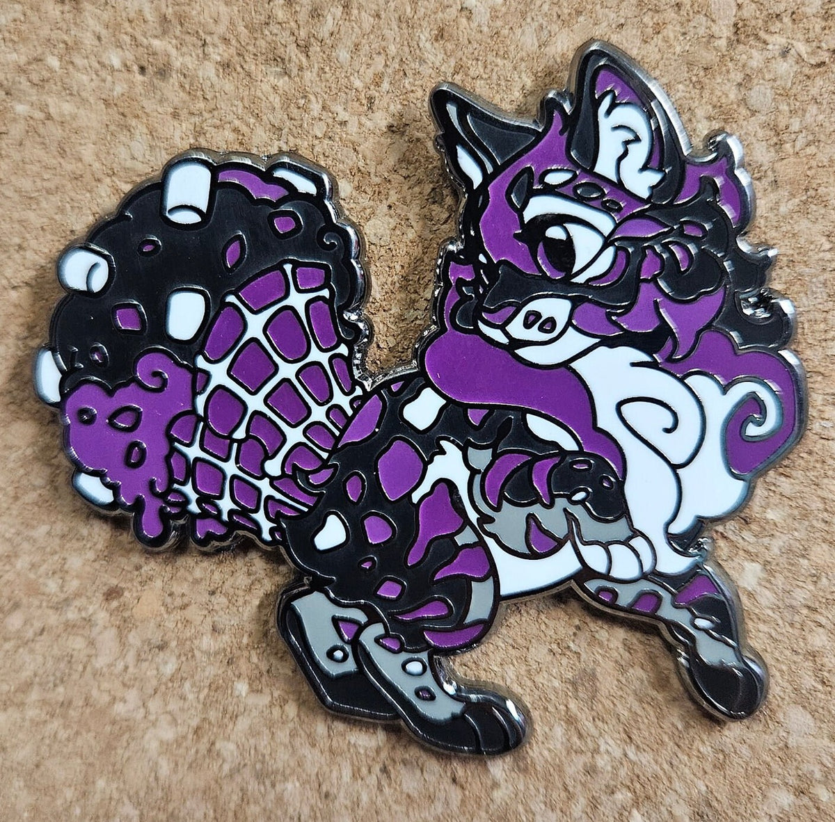 Ice Cream Cat Enamel Pin