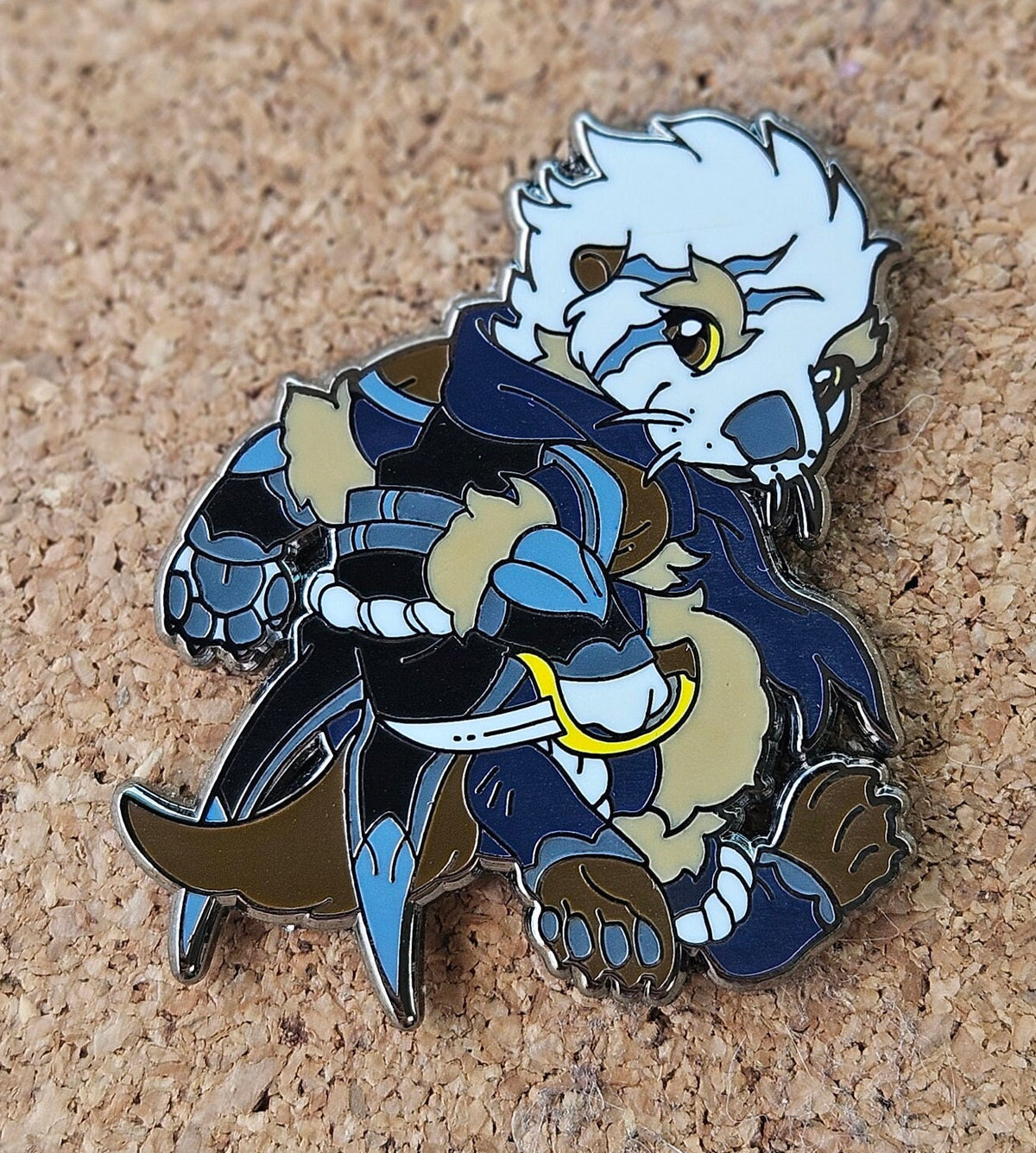 Otter Rogue Enamel Pin