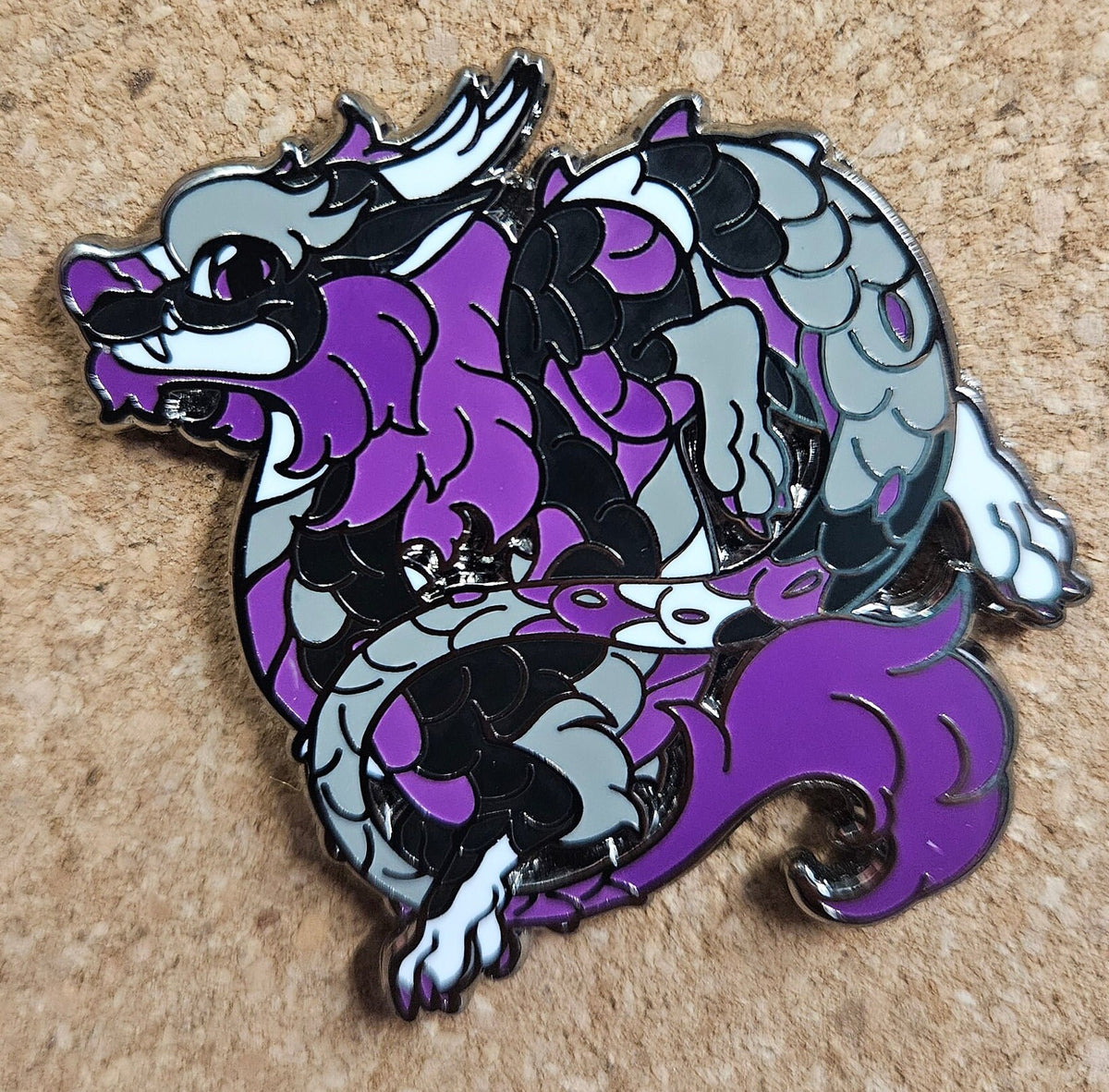 Pride Dragon Enamel Pin