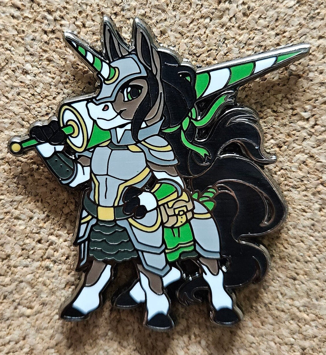Centaur Lancer Enamel Pin