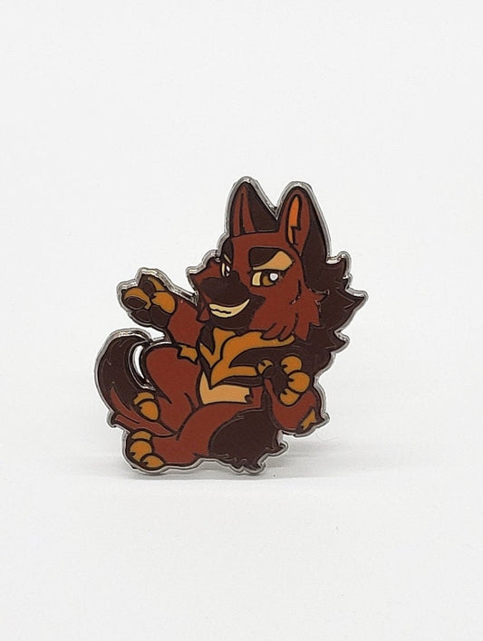 Ruff Enamel Pin