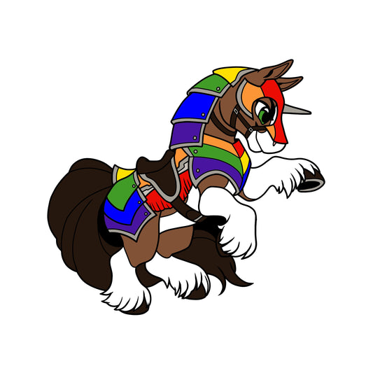 Rainbow Pride Flag Armor