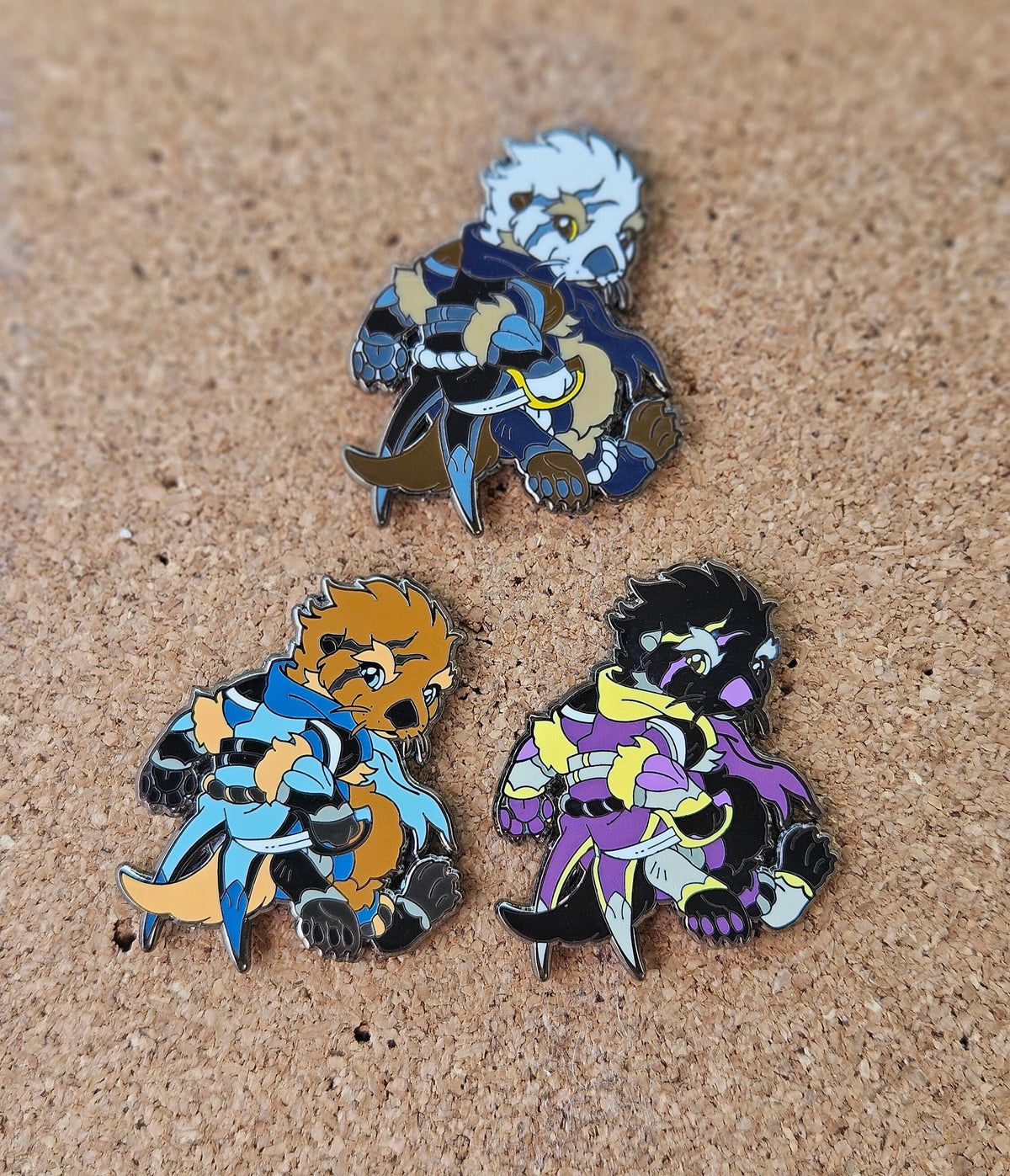 Otter Rogue Enamel Pin