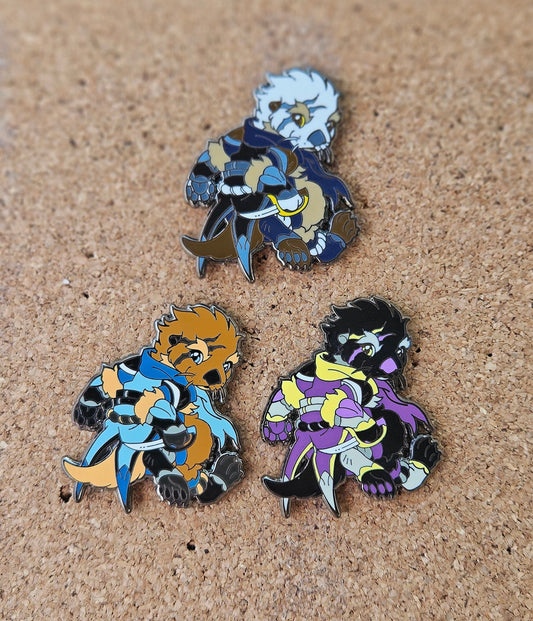 Otter Rogue Enamel Pin