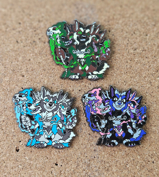 Cerberus Sorcerer Enamel Pin