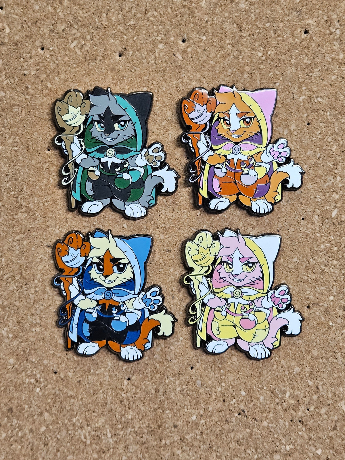 Potionseller Cat  Enamel Pin